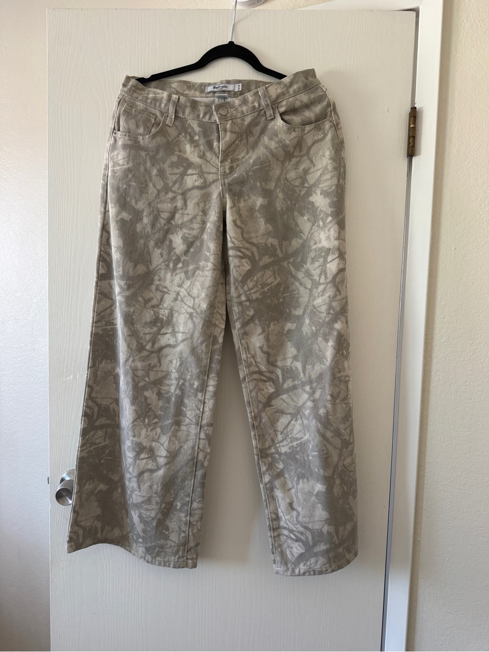 Women’s Camo wide leg jeans